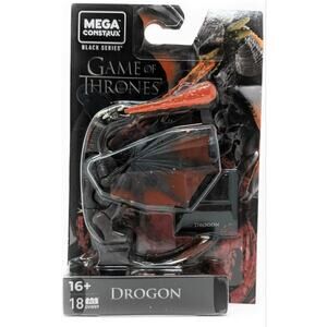 Mega Construx Game of Thrones Black Series Drogon Mini Figure Dragon HBO Mattel
